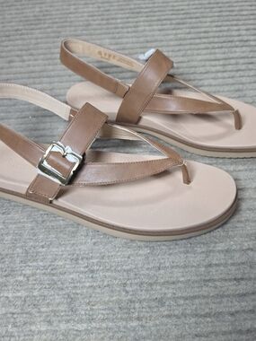 Dr. Scholl's Women's Cushioned Thong Walking So Chill Sandals Size 11 M EU 42